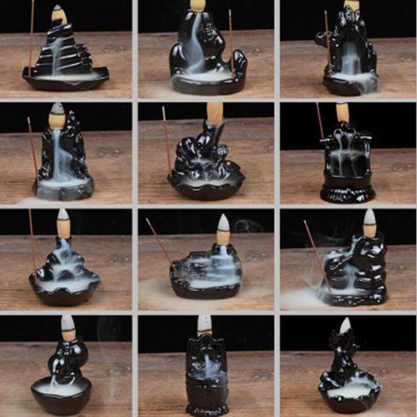 fragrance lamps 12 styles tower incense ceramic burner holder backflow censer creative smoke reflux stick
fragrance lamps 12 styles tower incense ceramic burner holder backflow censer creative smoke reflux stick