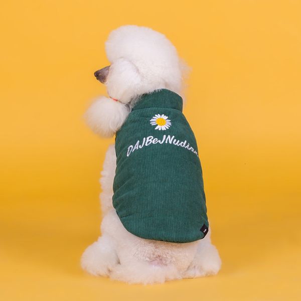 pet autumn and winter new warm cotton padded vt dog clothing 
pet autumn and winter new warm cotton padded vt dog clothing