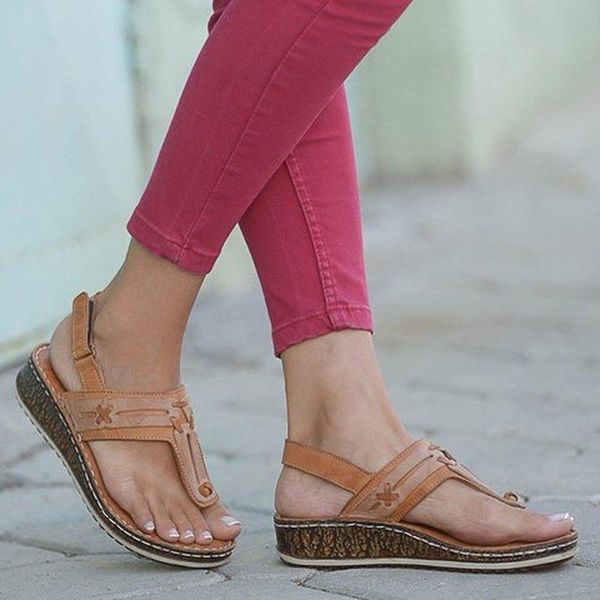 sandals women fashion summer beaches women's shoes comfortable flat wedge heel female, Black
sandals women fashion summer beaches women's shoes comfortable flat wedge heel female, Black