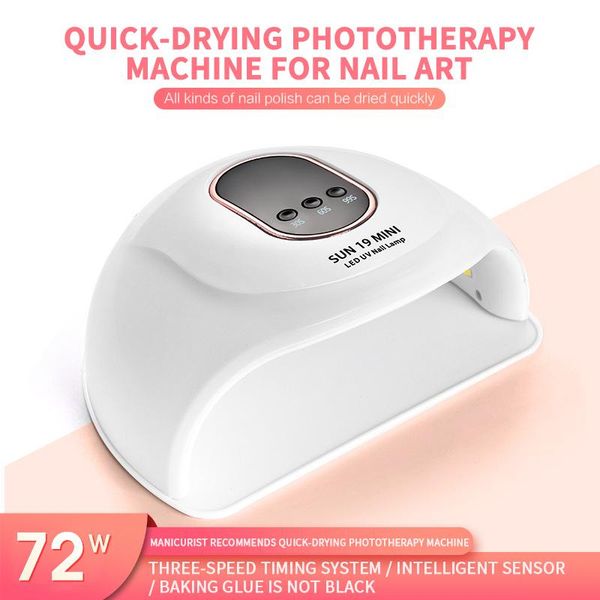 nail dryers 72/36w mini lamp smart induction dryer potherapy polish lengthening glue baking
nail dryers 72/36w mini lamp smart induction dryer potherapy polish lengthening glue baking