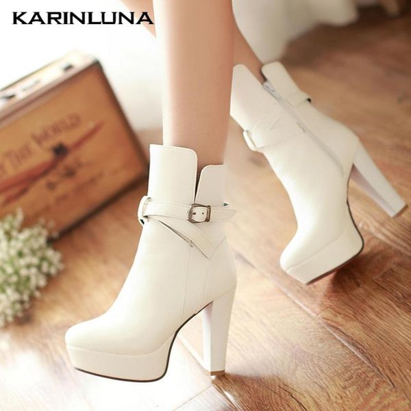 boots drop gothic fashion shoes women office ladies ankel platform buckle style elegant spike high heels zipper, Black
boots drop gothic fashion shoes women office ladies ankel platform buckle style elegant spike high heels zipper, Black