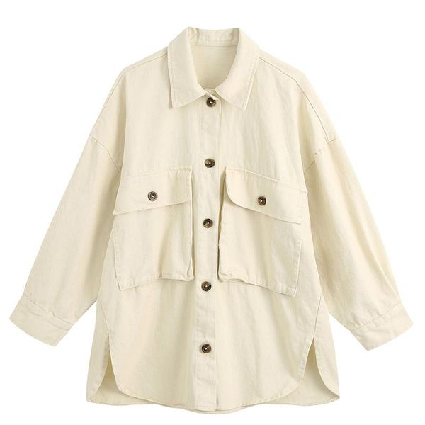 women's blouses & shirts agong casual turn down collar women fashion solid big pockets elegant long sleeve female ladies er, White
women's blouses & shirts agong casual turn down collar women fashion solid big pockets elegant long sleeve female ladies er, White