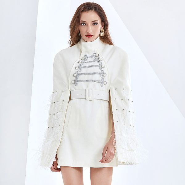 patchwork feather jacket for women turtleneck high waist sashes pearl casual coats female fashion new clothes 2020, Black;brown
patchwork feather jacket for women turtleneck high waist sashes pearl casual coats female fashion new clothes 2020, Black;brown