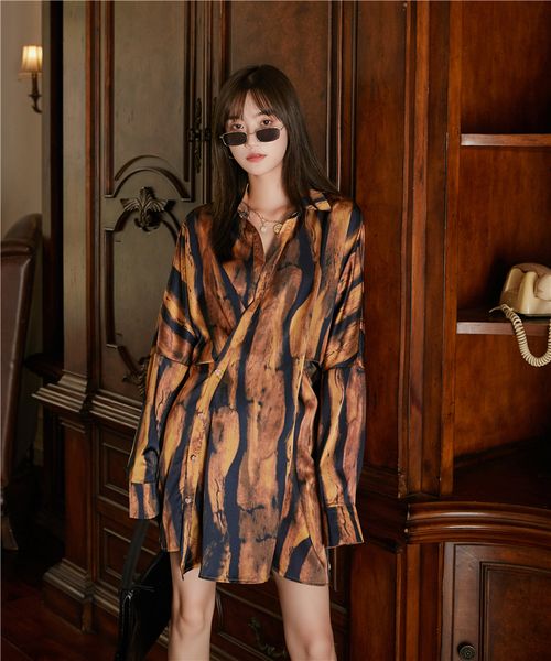 2021 new hawksbill oblique button up shirt women brown batwing sleeve mini autumn korean fashion clothing e46j, Black;gray
2021 new hawksbill oblique button up shirt women brown batwing sleeve mini autumn korean fashion clothing e46j, Black;gray