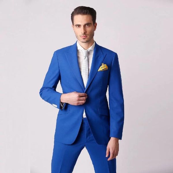 men's suits & blazers 2022 autumn latest design royal blue men jacket pants peaked lapel groom wedding tuxedo traje de hombre for slim, White;black
men's suits & blazers 2022 autumn latest design royal blue men jacket pants peaked lapel groom wedding tuxedo traje de hombre for slim, White;black
