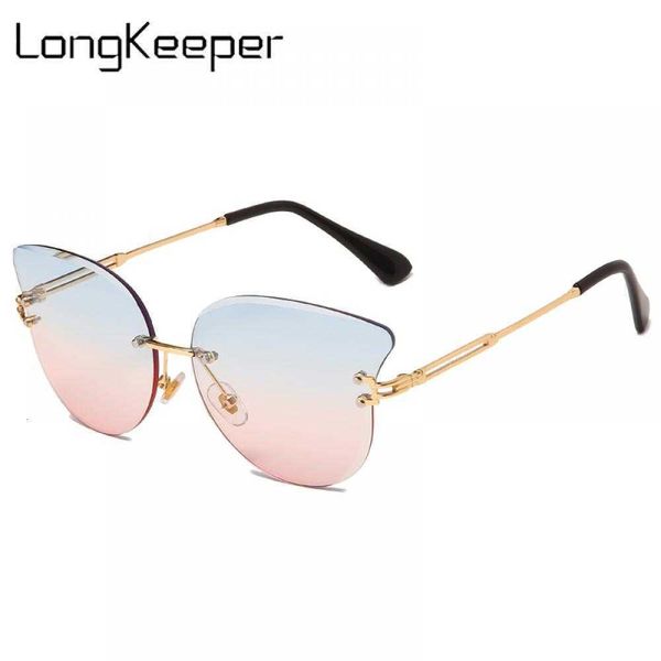 aviator sunglasses rimless cat eye sunglasses women brand luxury vintage ladies pink glasses gradient cutting lens butterfly eyewear lunette, White;black
aviator sunglasses rimless cat eye sunglasses women brand luxury vintage ladies pink glasses gradient cutting lens butterfly eyewear lunette, White;black