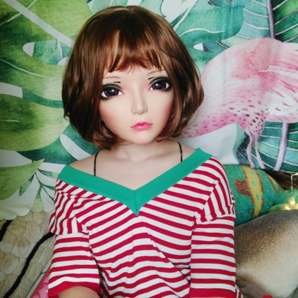 party masks (chun-4)female sweet girl resin half head kigurumi bjd eyes crossdress cosplay japanese anime role lolita mask with and wig
party masks (chun-4)female sweet girl resin half head kigurumi bjd eyes crossdress cosplay japanese anime role lolita mask with and wig
