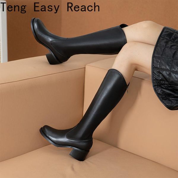 boots fashion cool knight knee high women design zipper square head long thick heel party shoes size33-43, Black
boots fashion cool knight knee high women design zipper square head long thick heel party shoes size33-43, Black