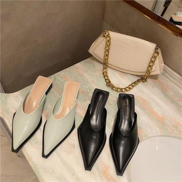 ins pointed toe summer shoes women thick heel half slippers mules 2021 spring female casual shoes black slippers womens
ins pointed toe summer shoes women thick heel half slippers mules 2021 spring female casual shoes black slippers womens