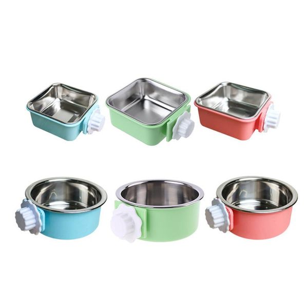 dog bowls & feeders stainless steel bowl pet feeder cats dogs cage hanging fixed cup water feeding dish travel pets supplies
dog bowls & feeders stainless steel bowl pet feeder cats dogs cage hanging fixed cup water feeding dish travel pets supplies
