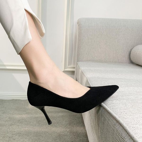dress shoes working female occupation single shoe fine medium high heel spring autumn black suede etiquette
dress shoes working female occupation single shoe fine medium high heel spring autumn black suede etiquette