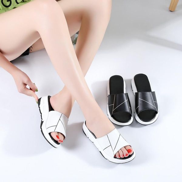 new fashion women sandals summer straight slippers casual women slippers comfortable sandals flat for, Black
new fashion women sandals summer straight slippers casual women slippers comfortable sandals flat for, Black