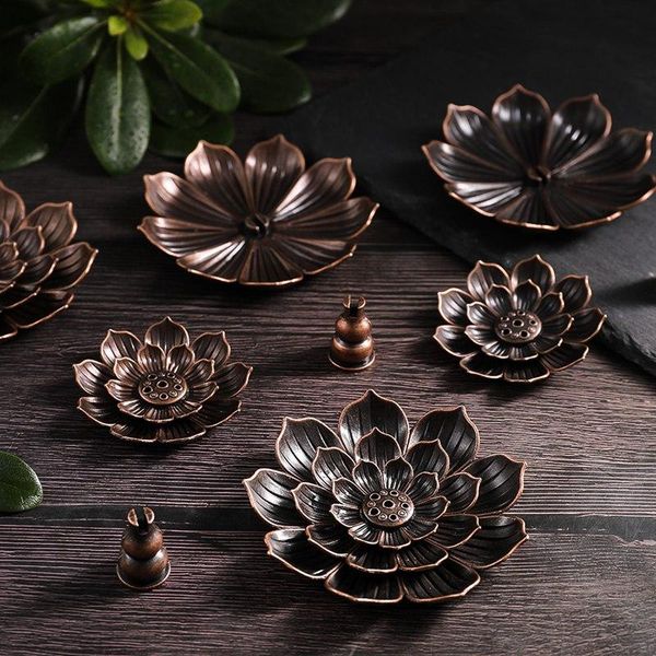 fragrance lamps lotus flower chinese alloy metal incense burner holder handmade censer bowl buddhist home gardon decoration
fragrance lamps lotus flower chinese alloy metal incense burner holder handmade censer bowl buddhist home gardon decoration