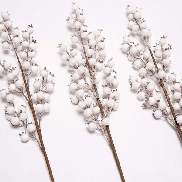 artificial white berry picks stems christmas berries branches floral arrangements table centerpieces diy crafts decorative flowers & wreaths
artificial white berry picks stems christmas berries branches floral arrangements table centerpieces diy crafts decorative flowers & wreaths
