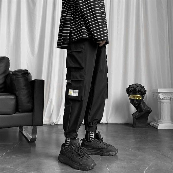 overalls men's fashion brand toe binding korean fashion function nine point pants straight tube loose casual ruffian handsome slim high, Blue
overalls men's fashion brand toe binding korean fashion function nine point pants straight tube loose casual ruffian handsome slim high, Blue