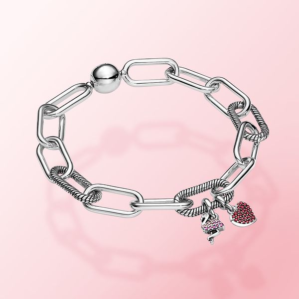 sterling silver bracelet me charm heart me flamingo for women bracelet fashion jewelry gift, Golden;silver
sterling silver bracelet me charm heart me flamingo for women bracelet fashion jewelry gift, Golden;silver