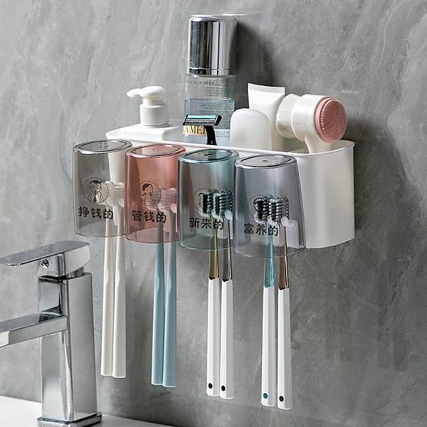 toothbrush holders holder for bathroom automatic toothpaste squeezer wall with cup storage rack organizer accessories
toothbrush holders holder for bathroom automatic toothpaste squeezer wall with cup storage rack organizer accessories