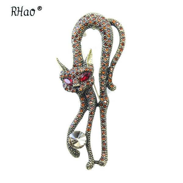 pins, brooches rhao gold alloy cat for women and girls dress jewelry pins colorful rhinestone animal kids gifts, Gray
pins, brooches rhao gold alloy cat for women and girls dress jewelry pins colorful rhinestone animal kids gifts, Gray