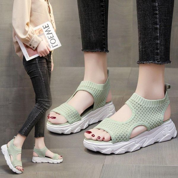 sandals casual thick bottom women fashion hida slip-on back strap wedges breathable hollow out fish mouth med (3cm-5cm), Black
sandals casual thick bottom women fashion hida slip-on back strap wedges breathable hollow out fish mouth med (3cm-5cm), Black