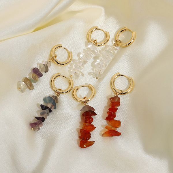 2021 summer chic gold color crystal stone beads tassel dangle earrings fashion women trendy jewelry, Silver
2021 summer chic gold color crystal stone beads tassel dangle earrings fashion women trendy jewelry, Silver