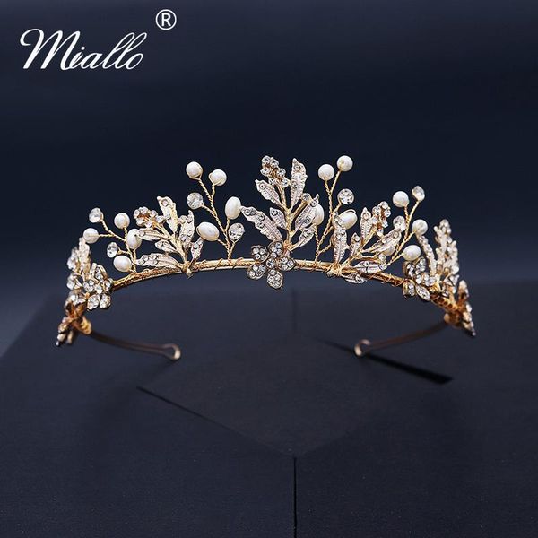 hair clips & barrettes miallo fashion leaf rhinestone headbands for women accessories wedding gold color crown bridal jewelry headpiece, Golden;silver
hair clips & barrettes miallo fashion leaf rhinestone headbands for women accessories wedding gold color crown bridal jewelry headpiece, Golden;silver
