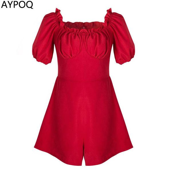women's jumpsuits & rompers aypoq boho beach pantskirt playsuit pleated bust bubble sleeve women summer bodysuit jumpsuit romper bodyco, Black;white
women's jumpsuits & rompers aypoq boho beach pantskirt playsuit pleated bust bubble sleeve women summer bodysuit jumpsuit romper bodyco, Black;white