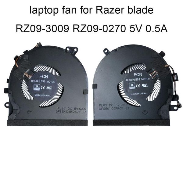 lapcpu cooling fans for razer blade 15 rz09-0270 02705e76 rz09 3009 e97 gpu cooler radiator fan new dfs5k121142621 flk7 fl6s
lapcpu cooling fans for razer blade 15 rz09-0270 02705e76 rz09 3009 e97 gpu cooler radiator fan new dfs5k121142621 flk7 fl6s