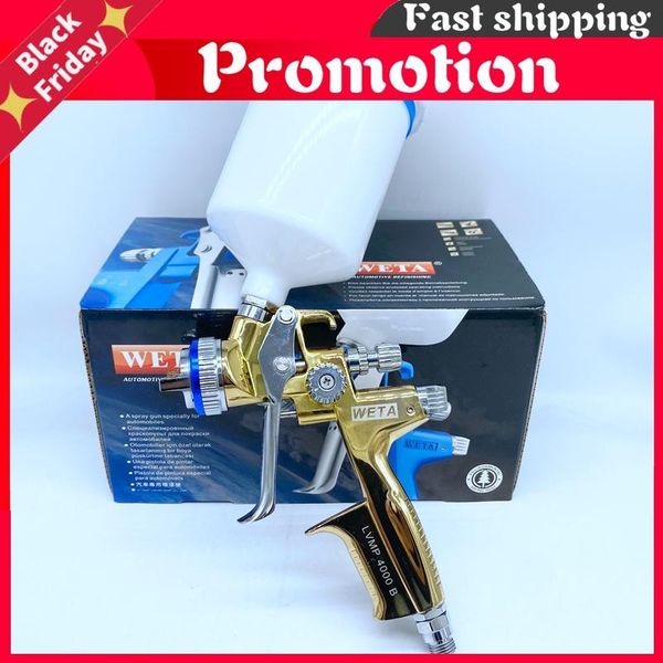 professional spray guns 4000g lvmp gun 1.3/1.7mm car painting tool high atomization air paint sprayer airbrush 270l/m for most compressor
professional spray guns 4000g lvmp gun 1.3/1.7mm car painting tool high atomization air paint sprayer airbrush 270l/m for most compressor