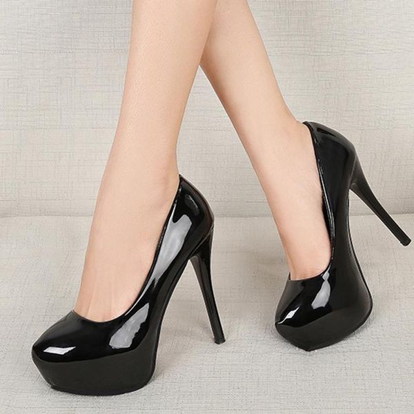 dress shoes women high heels extremely platform 12cm heel single women's wedding, Black
dress shoes women high heels extremely platform 12cm heel single women's wedding, Black