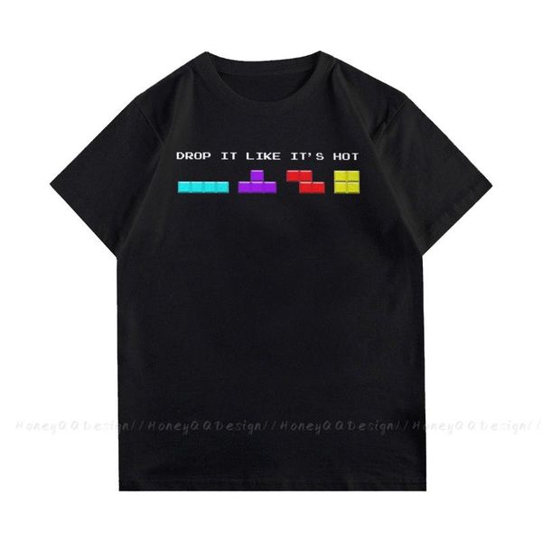 women's t-shirt tetris russian funny games online female clothing like it's short sleeve print harajuku shirts, White
women's t-shirt tetris russian funny games online female clothing like it's short sleeve print harajuku shirts, White