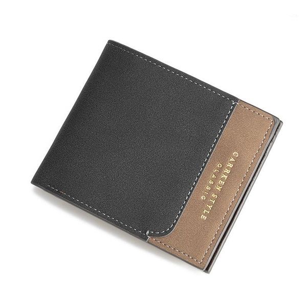 european and american men's short wallet retro frosted card bag horizontal three-fold wallets1, Red;black
european and american men's short wallet retro frosted card bag horizontal three-fold wallets1, Red;black
