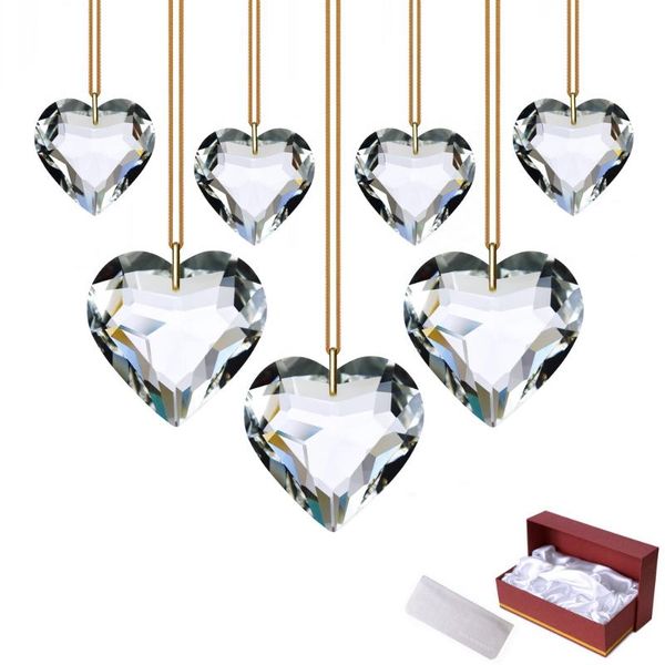 garden decorations goldenhaitai 7pcs sun catcher crystal hanging prism rainbow maker diy heart ornament for home decoration 30/45mm
garden decorations goldenhaitai 7pcs sun catcher crystal hanging prism rainbow maker diy heart ornament for home decoration 30/45mm