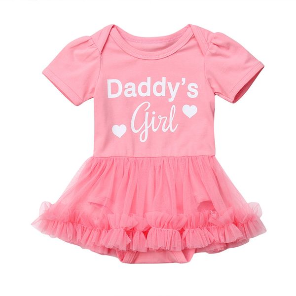 newborn infant baby girls tutu romper bodysuit dress daddys girl print short sleeve summer clothing, Blue
newborn infant baby girls tutu romper bodysuit dress daddys girl print short sleeve summer clothing, Blue