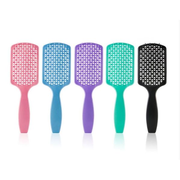 hair brushes 1pc square portable mesh hollow comb styling smooth care large bending 5 color optional, Silver
hair brushes 1pc square portable mesh hollow comb styling smooth care large bending 5 color optional, Silver