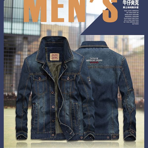 denim men's fine spring fall turn down collar cowboy outward jacket 5xl 6xl coat zx9f, Black;brown
denim men's fine spring fall turn down collar cowboy outward jacket 5xl 6xl coat zx9f, Black;brown