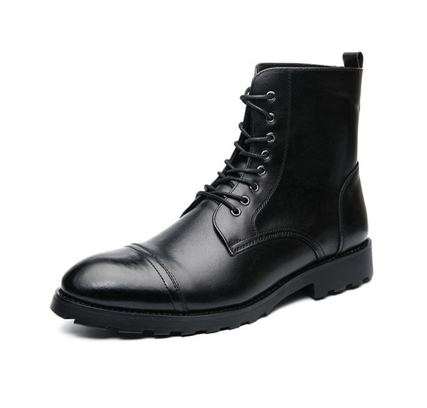boots men timber leather retro punk motorcycle unique camouflage male lace up fashion shoes, Black
boots men timber leather retro punk motorcycle unique camouflage male lace up fashion shoes, Black