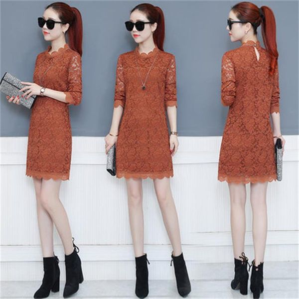 2021 female popular lace new tide spring paragraph wild dress tx thin avsk, Black;gray
2021 female popular lace new tide spring paragraph wild dress tx thin avsk, Black;gray