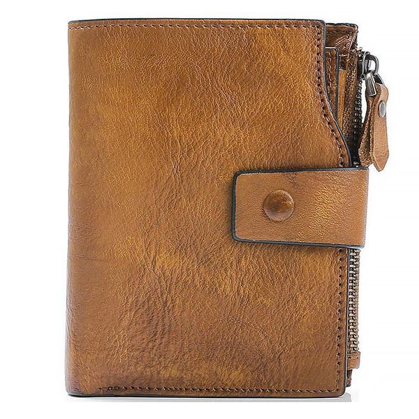 wallets retro fashion natural real leather men's and women's short small first layer cowhide multi-card coin purse, Red;black
wallets retro fashion natural real leather men's and women's short small first layer cowhide multi-card coin purse, Red;black