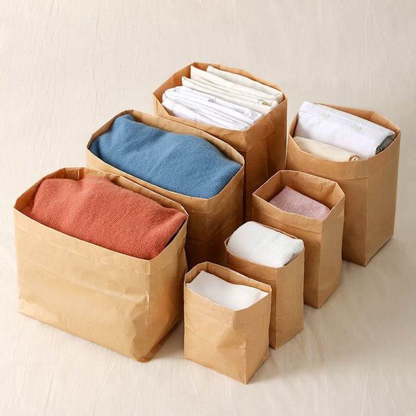 storage bags 5pcs kraft paper bag student deskdebris cosmetic dormitory box vegetable fruit container
storage bags 5pcs kraft paper bag student deskdebris cosmetic dormitory box vegetable fruit container