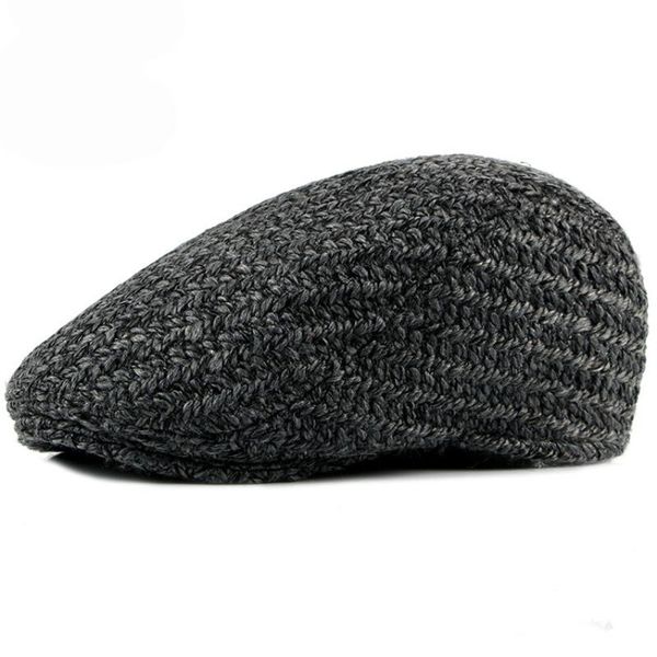 berets ht1353 arrivals autumn winter men cap hat korea knitted thick woolen beret solid black grey warm advance cabbie ivy caps, Blue;gray
berets ht1353 arrivals autumn winter men cap hat korea knitted thick woolen beret solid black grey warm advance cabbie ivy caps, Blue;gray