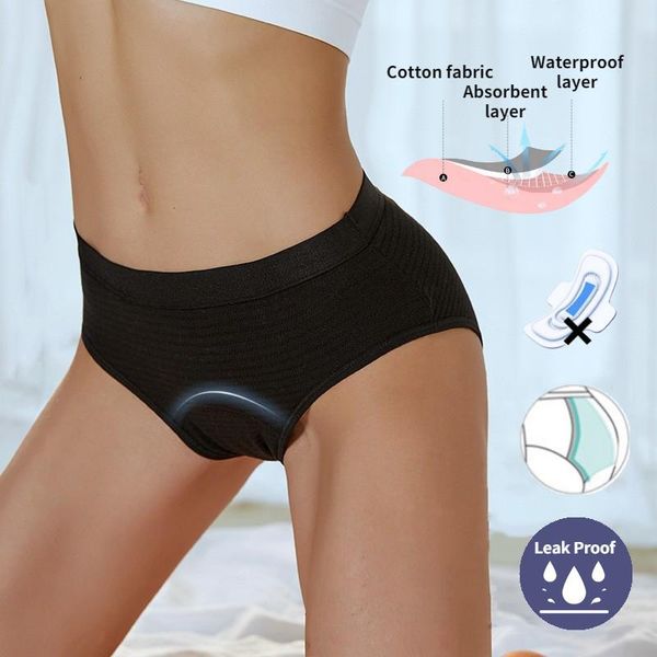 women's panties menstrual period underwear women leakproof absorbtent mesh cotton heavy absorbency briefs incontinen female lingerie, Black;pink
women's panties menstrual period underwear women leakproof absorbtent mesh cotton heavy absorbency briefs incontinen female lingerie, Black;pink