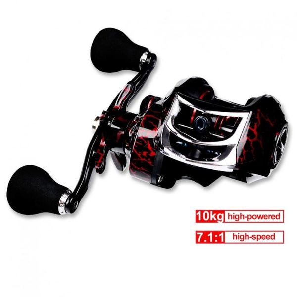 baitcasting reels fishing reel all metal spool 18 +1bb 10kg/22lb max drag force speed ratio 7. magnetic casting 
baitcasting reels fishing reel all metal spool 18 +1bb 10kg/22lb max drag force speed ratio 7. magnetic casting