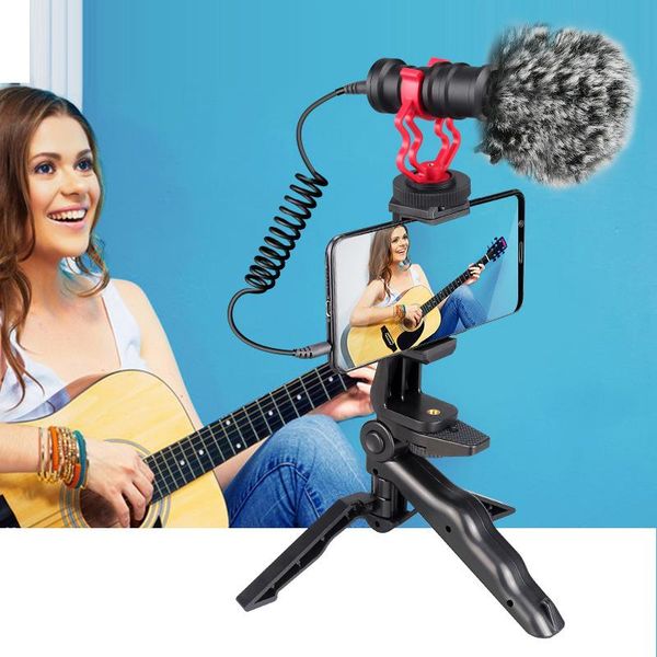 phone microphone mini portable 3.5mm condenser phone mic livestreaming interview microphones with gimbal tripod
phone microphone mini portable 3.5mm condenser phone mic livestreaming interview microphones with gimbal tripod