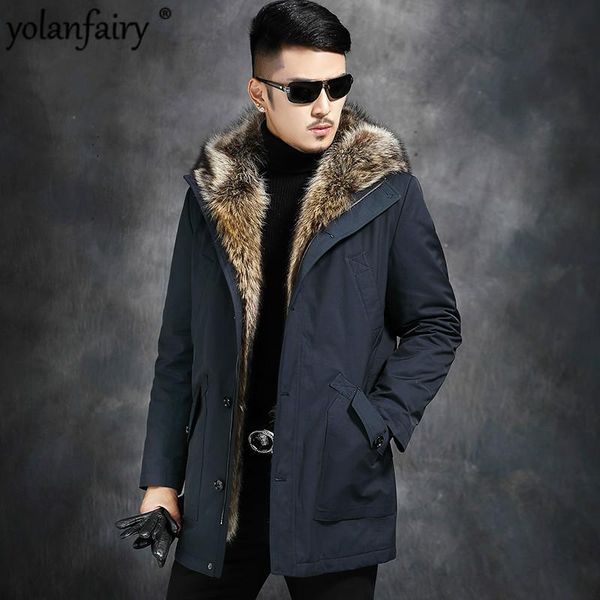 men's leather & faux real fur coat natural liner parka winter jacket men raccoon collar warm parkas plus size l17-1312 yy344, Black
men's leather & faux real fur coat natural liner parka winter jacket men raccoon collar warm parkas plus size l17-1312 yy344, Black
