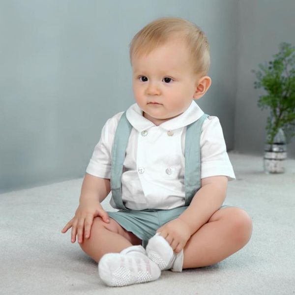 clothing sets baby boy children boutique cotton short sleeve casual infant shirt overalls suits spanish birthday party l750, White
clothing sets baby boy children boutique cotton short sleeve casual infant shirt overalls suits spanish birthday party l750, White