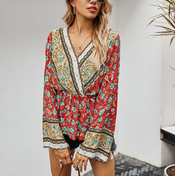 women's shirts flower mode print v-neck with long mouwen casual beautiful t-shirt oversize ropa mujer camiseta r4, White
women's shirts flower mode print v-neck with long mouwen casual beautiful t-shirt oversize ropa mujer camiseta r4, White