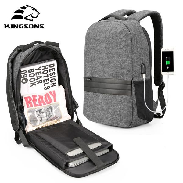 backpack kingsons men w/ usb charging 180 degree open travel bag 15.6 inchlapwaterproof school for teenage boys
backpack kingsons men w/ usb charging 180 degree open travel bag 15.6 inchlapwaterproof school for teenage boys