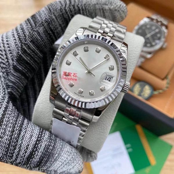 waterproof 36mm gold fashion mens womens watch date mechanical automatic sapphire ladies dress watches stainless steel bracelet wristwatch s, Slivery;brown
waterproof 36mm gold fashion mens womens watch date mechanical automatic sapphire ladies dress watches stainless steel bracelet wristwatch s, Slivery;brown