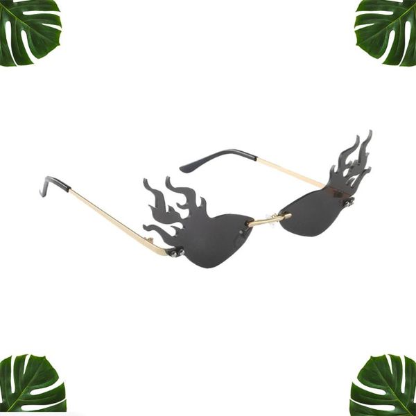 party decoration flame shaped sunglasses po prop fashion decorative eyeglasses funny glasses (grey)
party decoration flame shaped sunglasses po prop fashion decorative eyeglasses funny glasses (grey)