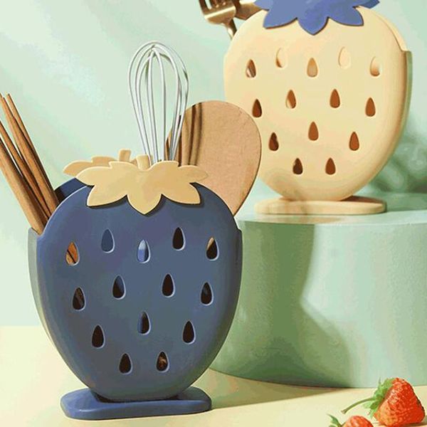 1pc kitchen chopsticks spoon fork storage box case strawberry draining hole holder chopsticks tableware container
1pc kitchen chopsticks spoon fork storage box case strawberry draining hole holder chopsticks tableware container